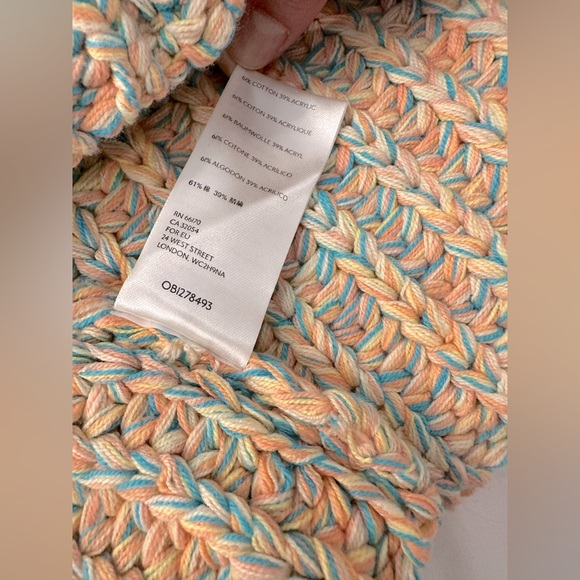 NWT  Free People crochet hoopla vest knit crop tank - Picture 5 of 11